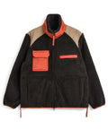 Unisex Military Pile-Fleece High-Neck Jacket