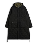 Unisex Military Hooded Long Down Jacket