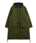 Unisex Military Hooded Long Down Jacket