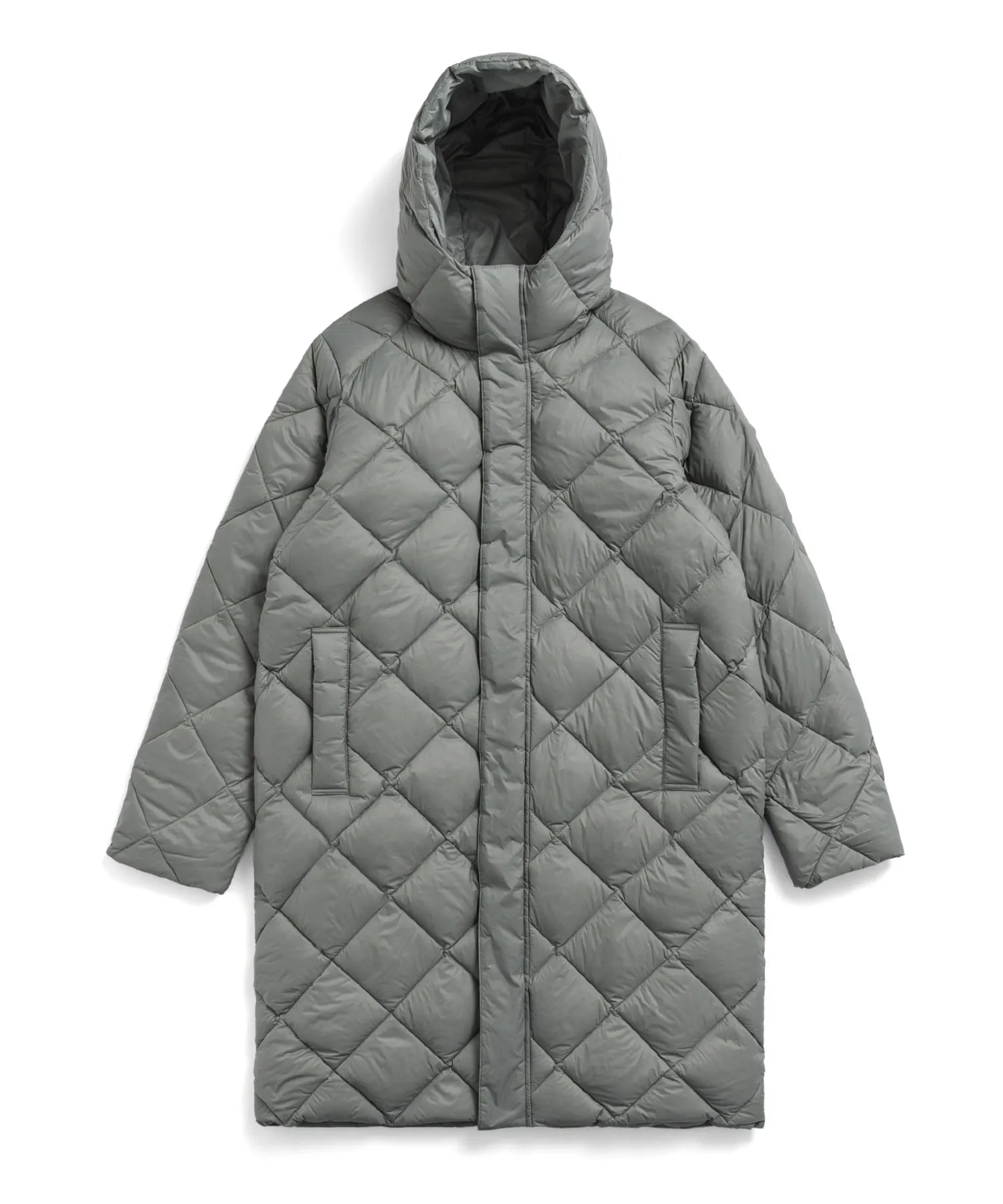 Unisex City Packable Hood Long Down Coat