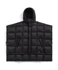 Mountain Hooded Fly-Front Volume Down Poncho
