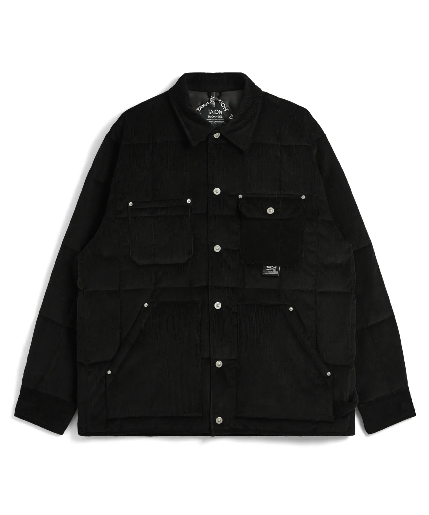 Unisex Work Corduroy Down Shirts