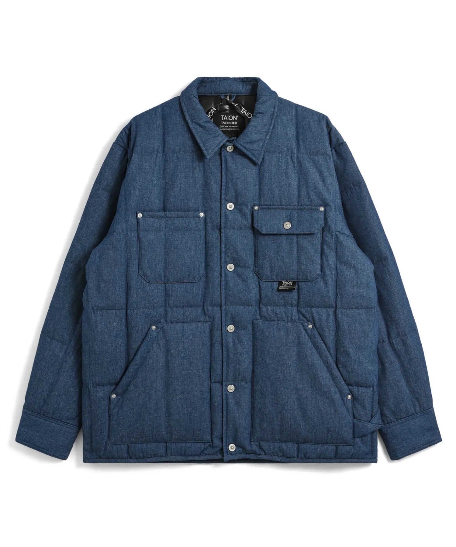Unisex Work Corduroy Down Shirts
