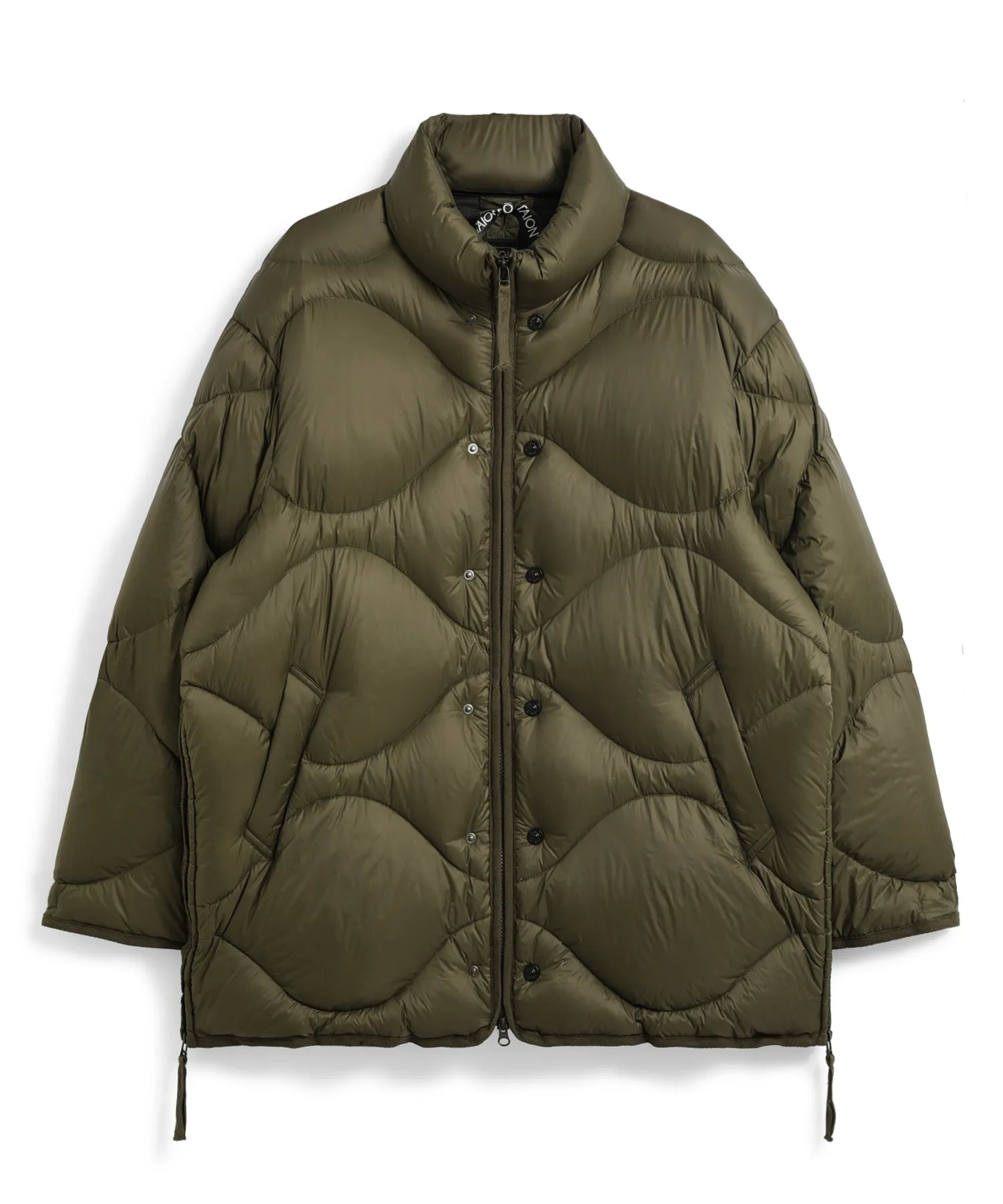 Unisex Military High-Neck Volume Down Jacket  (SOFT SHELL)