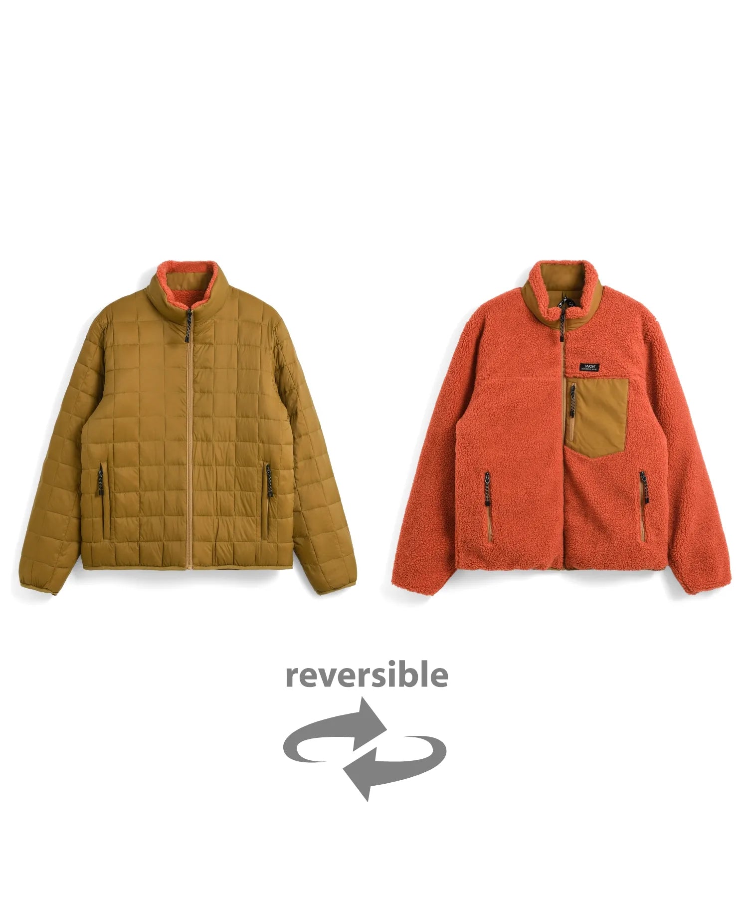 Unisex Mountain Reversible Down x Boa Hi-Neck Down Jacket