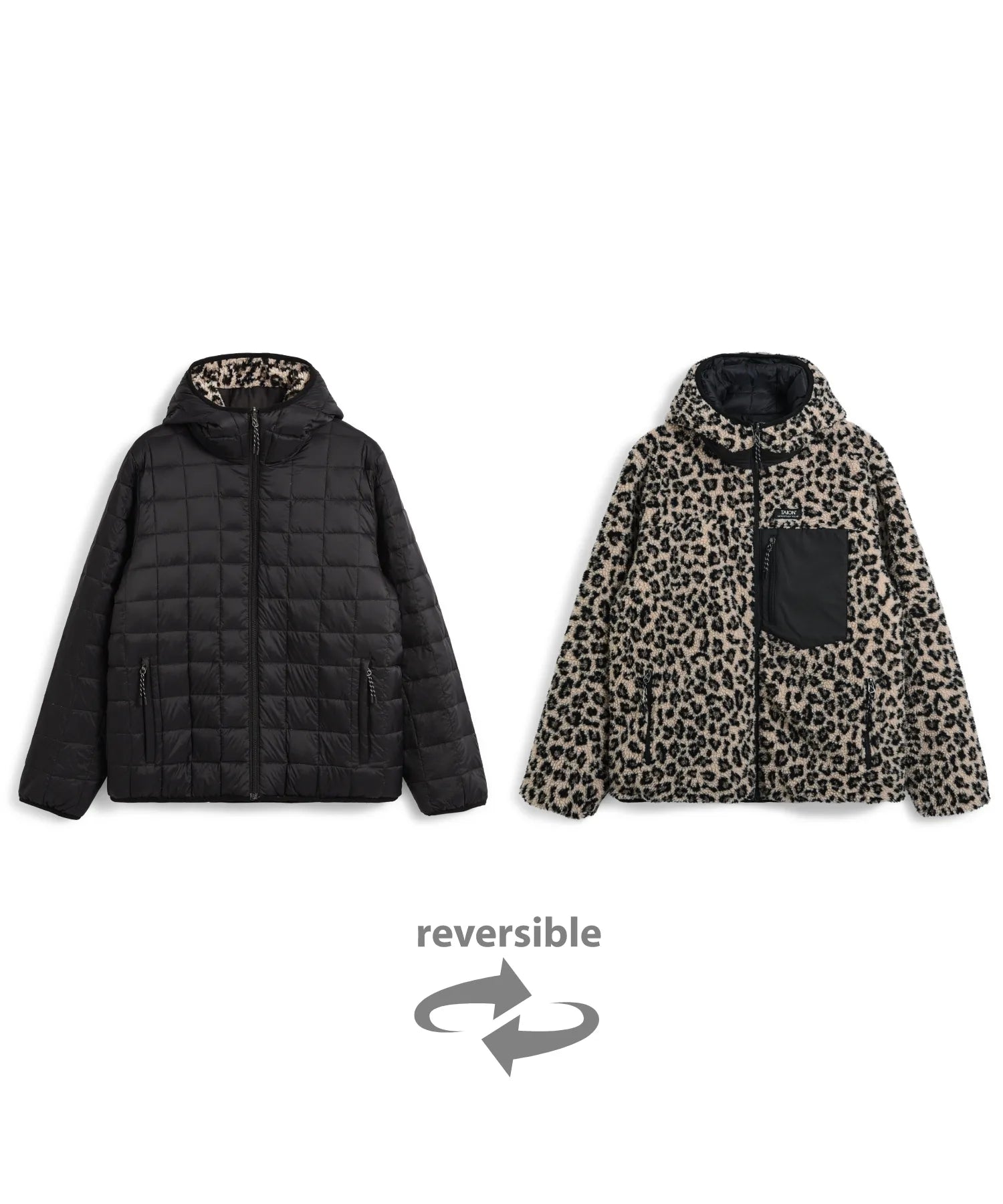Unisex Mountain Reversible Down x Boa Hooded Jacket