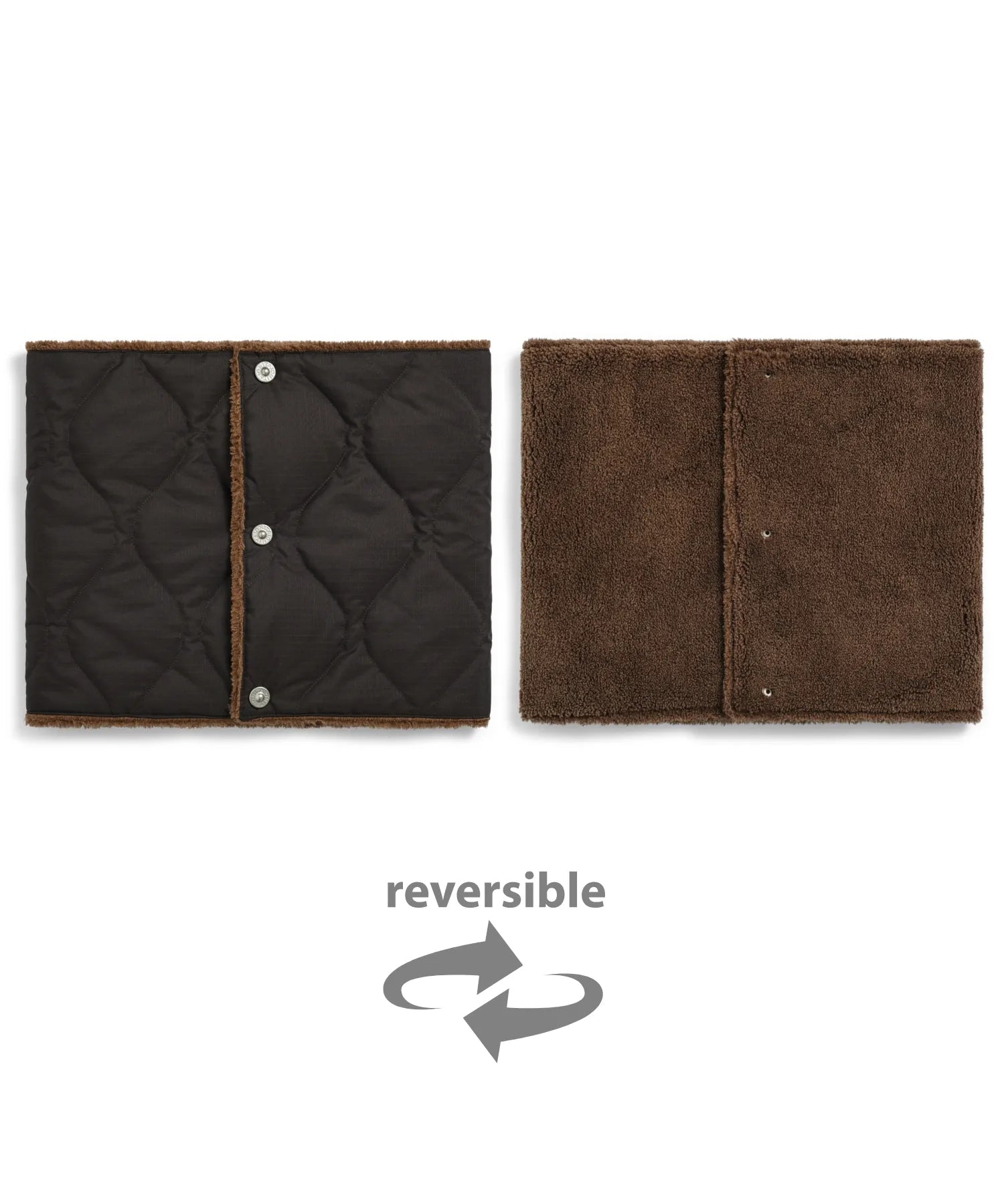 Military Reversible Down Neck Warmer (Hard Shell)