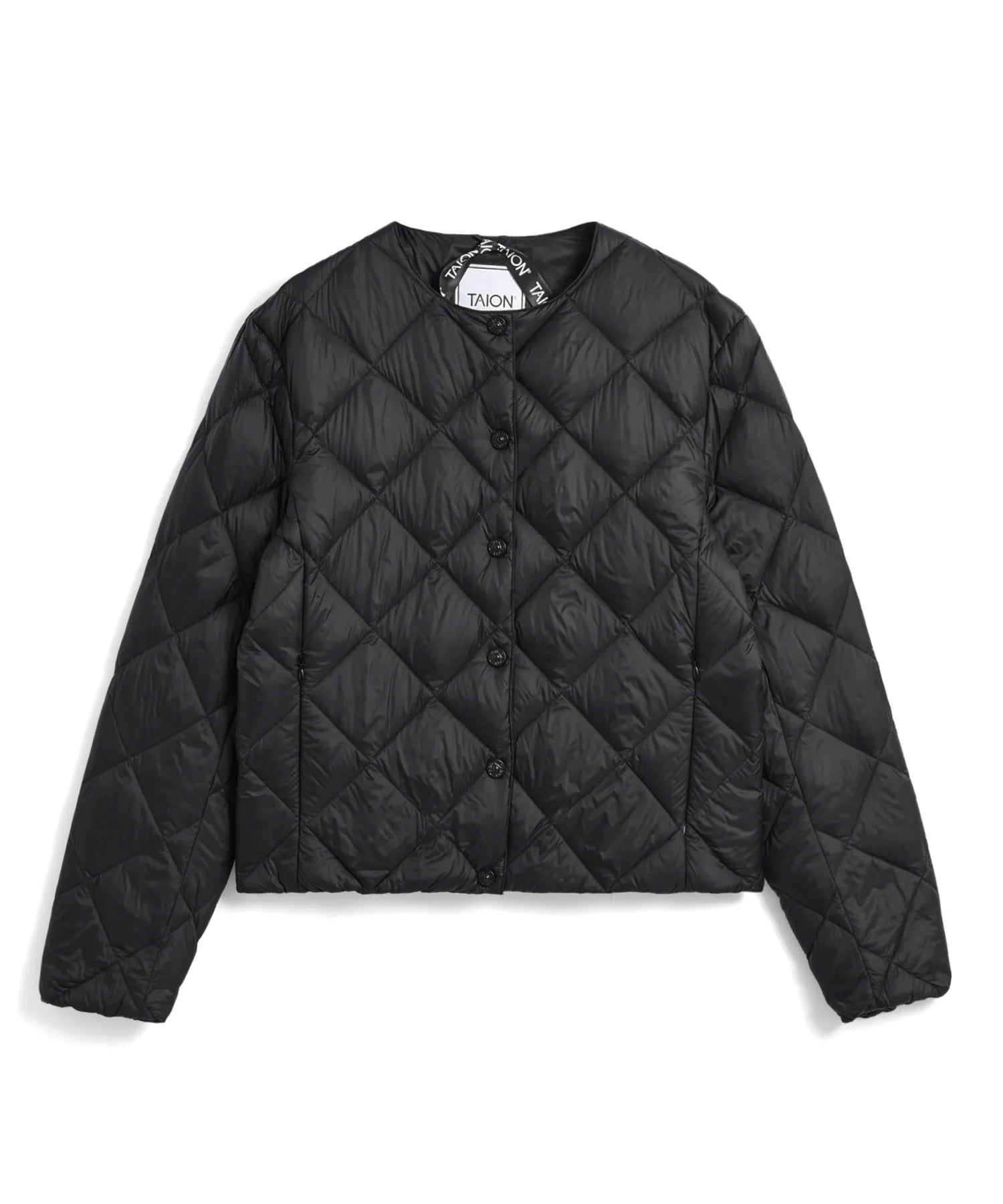 Crew neck Tapered Down Jacket