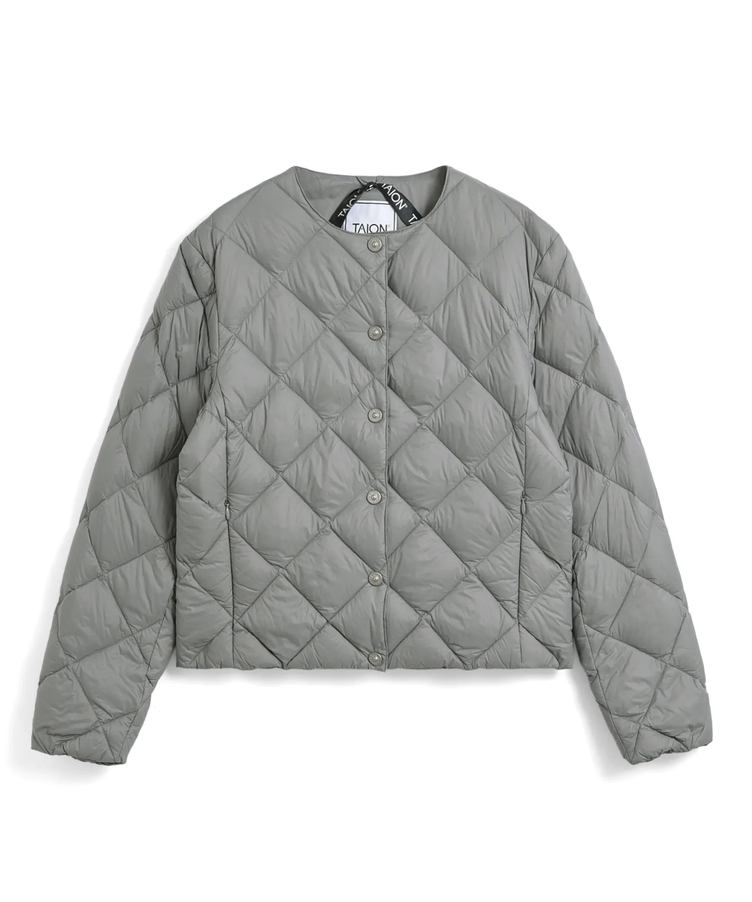 Crew neck Tapered Down Jacket