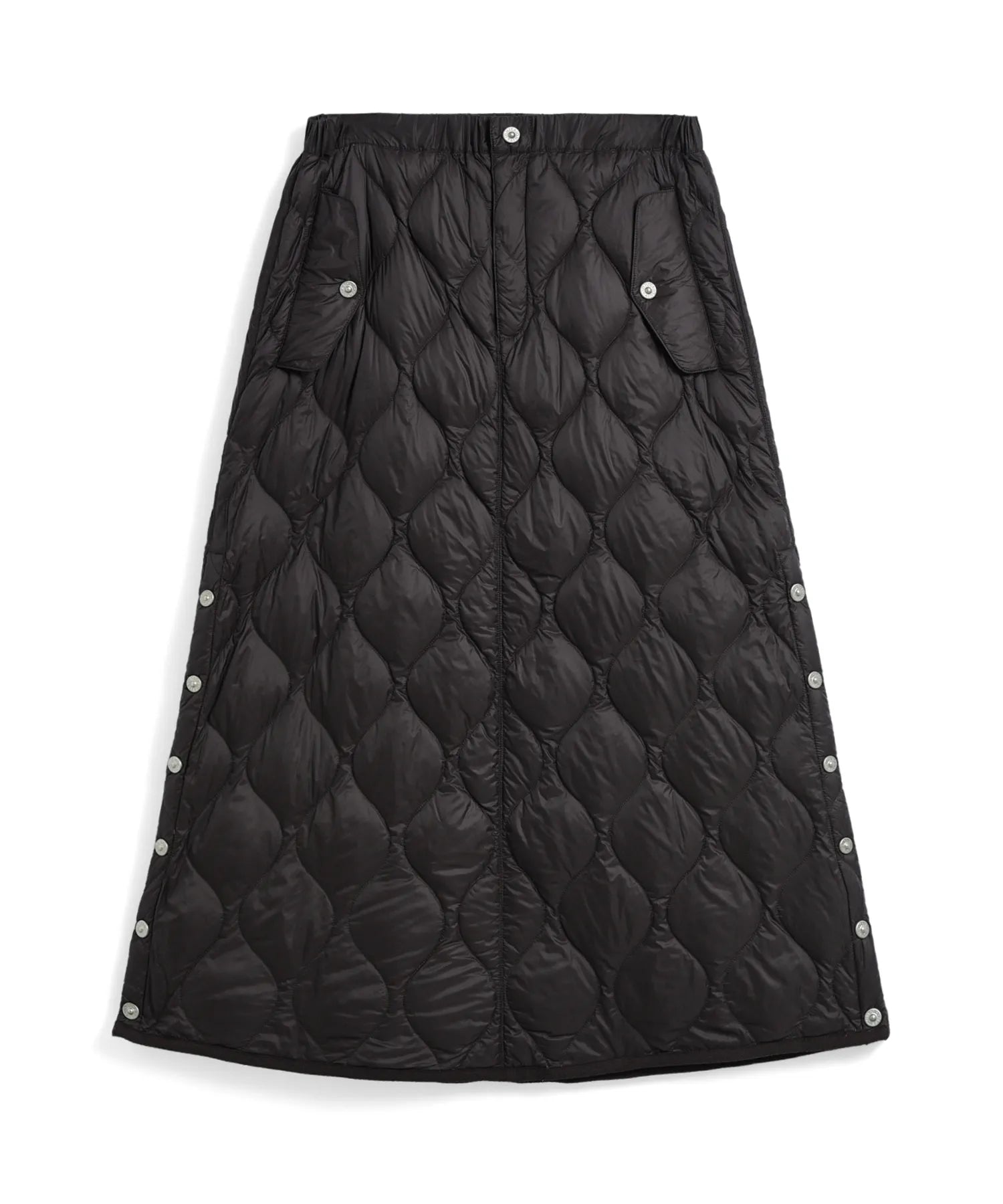 Women's Military Snap Button Down Skirt (Soft Shell)