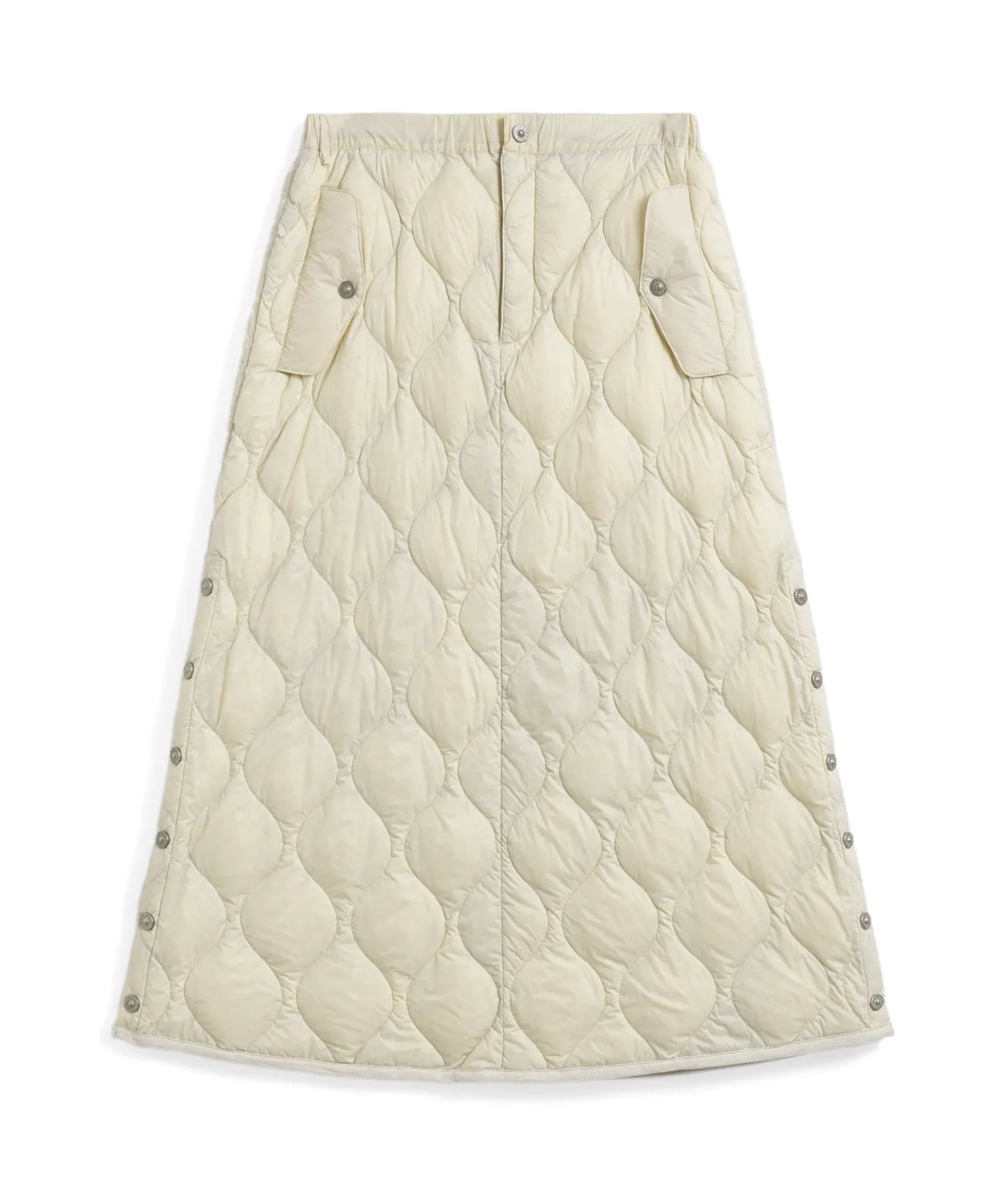 Women's Military Snap Button Down Skirt (Soft Shell)