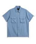 Unisex Non Down Military Adjust Shirts <Half Sleeve>