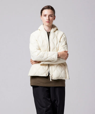 Unisex Military Hood W-Zip Down Jacket (Soft Shell) – TAION US