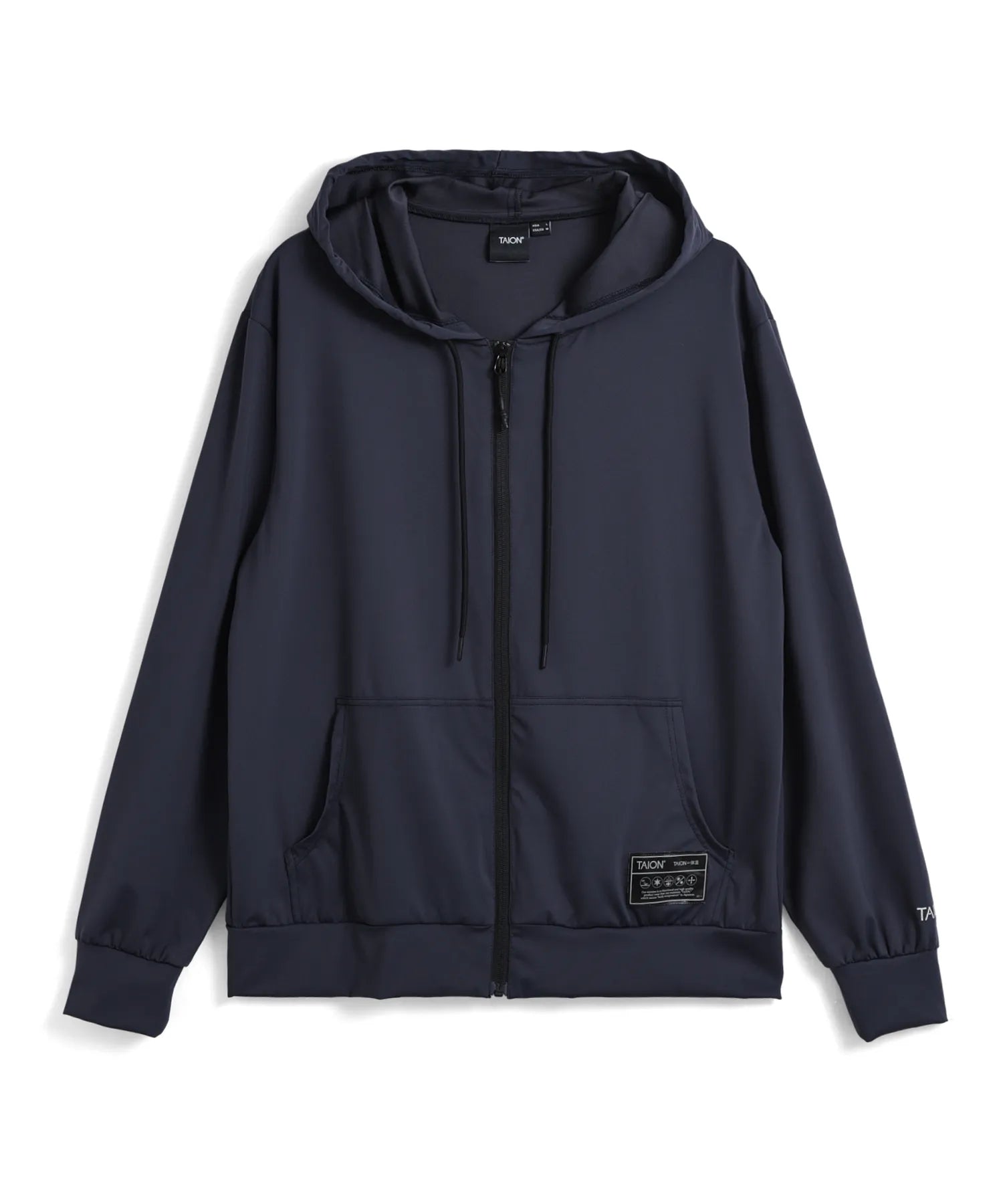 Unisex Basic Sports UV Dry Rash Guard Zip Parka – TAION US