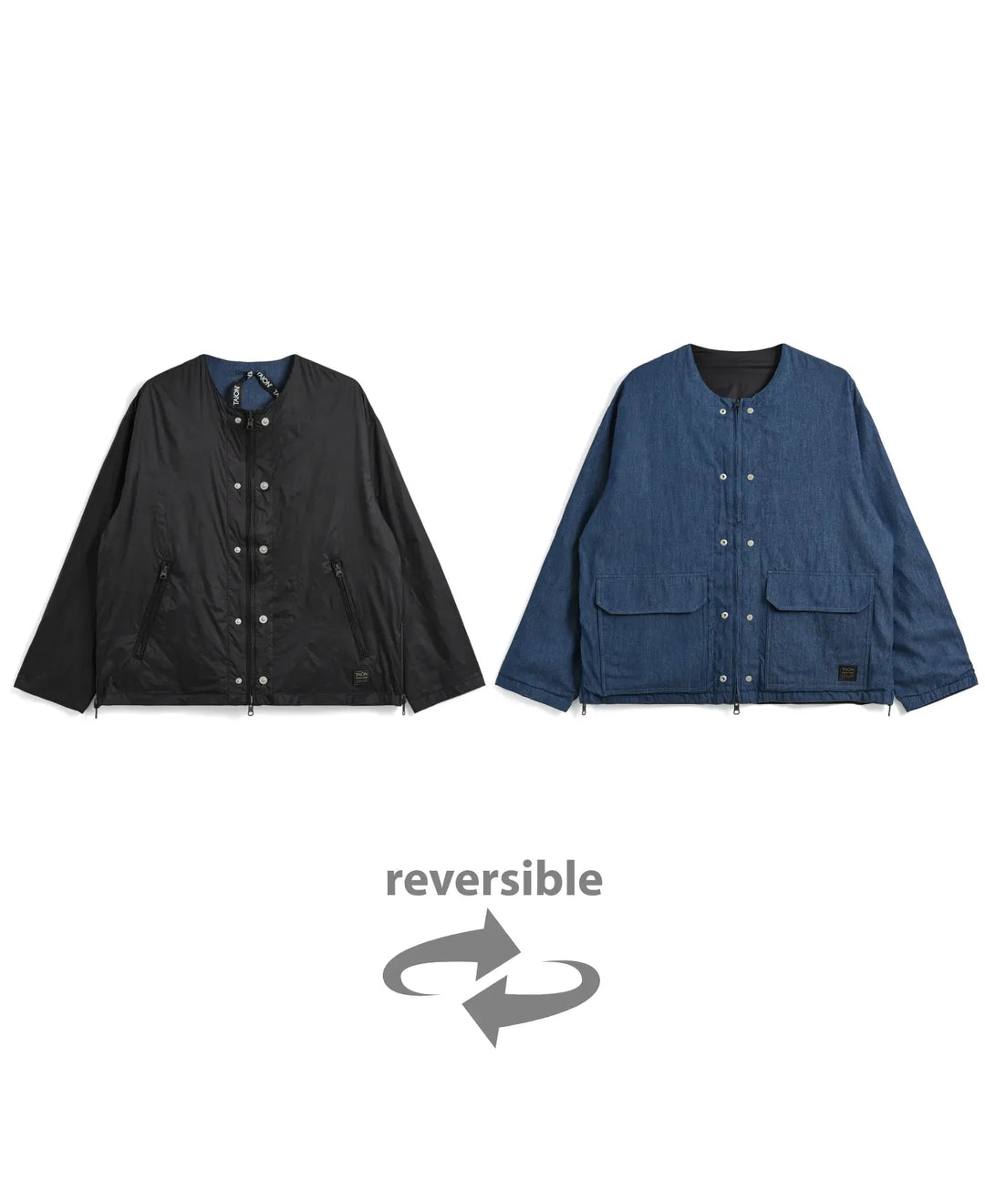 fuc ナイロンジャケット Unisex Non Down Military Reversible M65 Liner W-Zip Jacket – TAION US