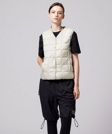 Unisex Basic V-Neck Button Down Vest – TAION US
