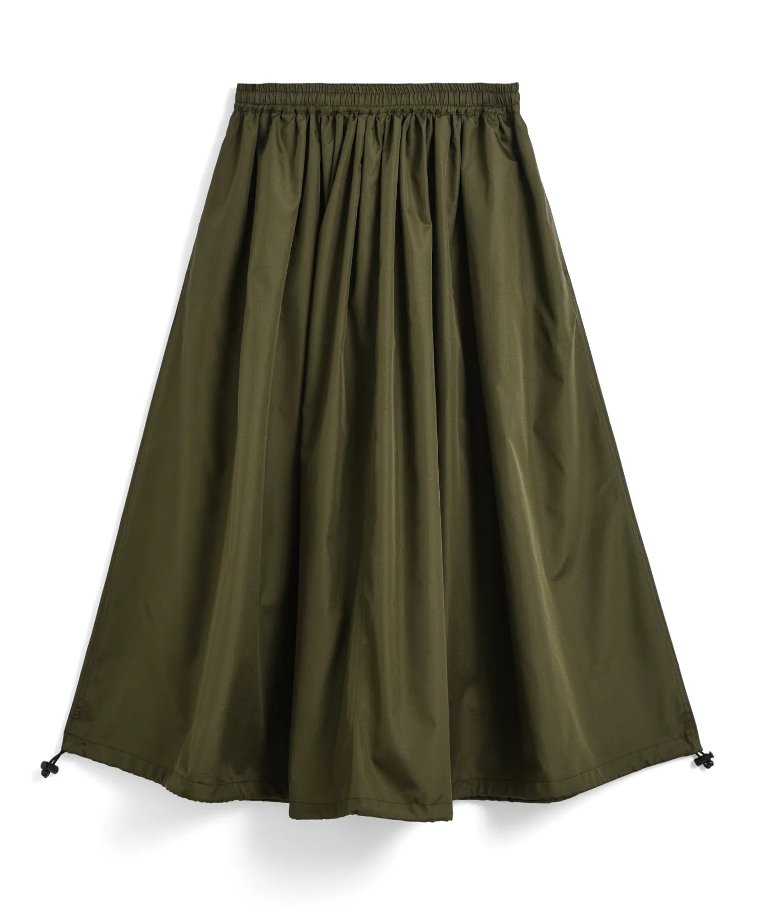 Non down Military Gather Skirt