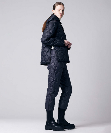 Unisex Military Hood W-Zip Down Jacket (Soft Shell) – TAION US