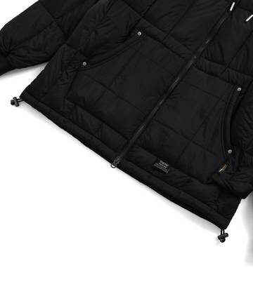 Unisex Work W-Zip Hood Rib Down Jacket – TAION US