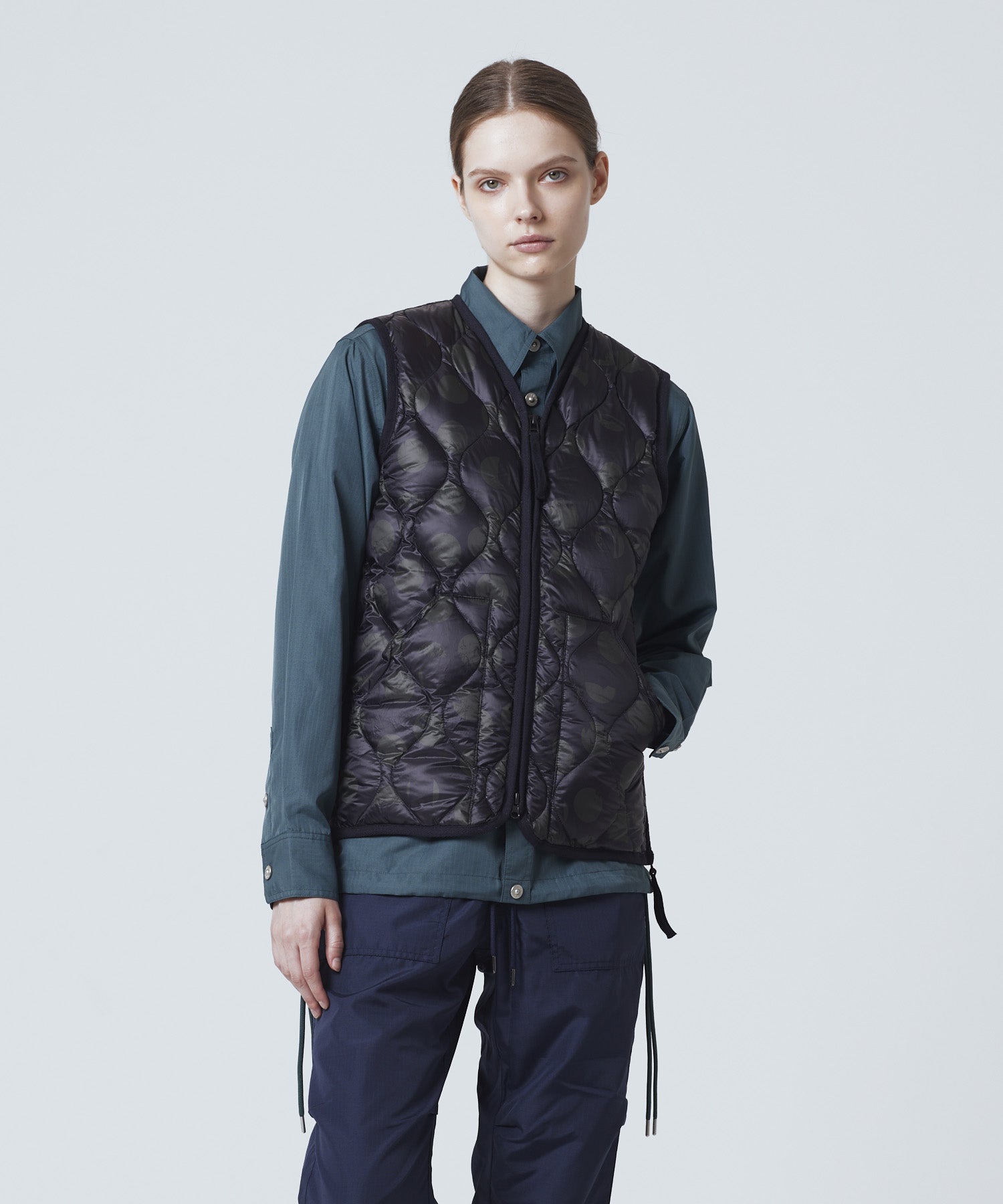 【Schott×TAION DOWN VEST】 Schott × TAION Down vest Size: M Black Men 7824253001 | eBay