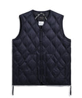 Unisex Military V-Neck W-Zip Down Vest (Soft Shell)