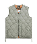 Unisex Military V-Neck W-Zip Down Vest (Soft Shell)