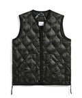 Unisex Military V-Neck W-Zip Down Vest (Soft Shell)