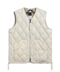 Unisex Military V-Neck W-Zip Down Vest (Soft Shell)