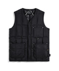 Unisex Work V-Neck Button Down Vest