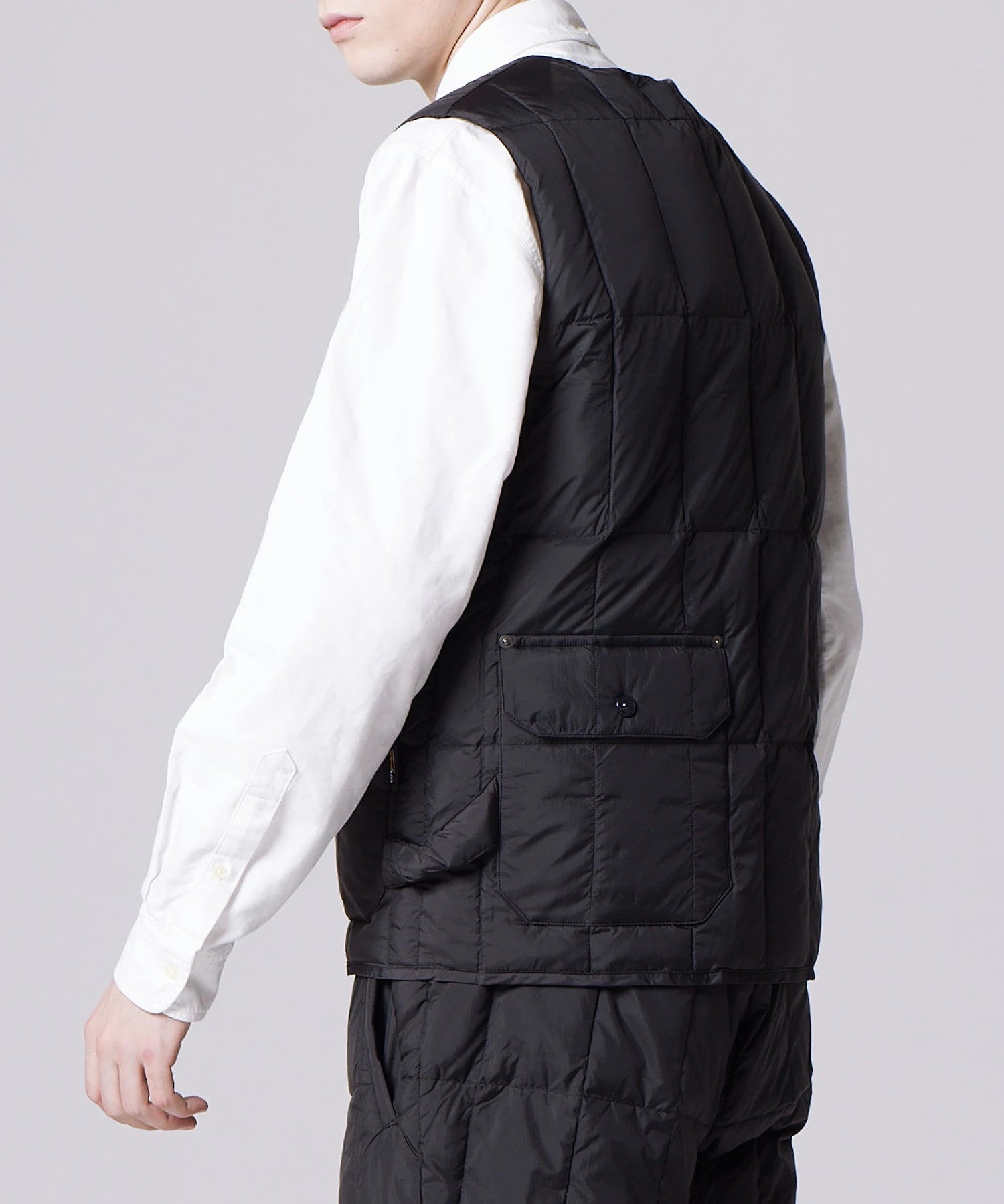 TAION Unisex Work V-Neck Button Down Vest