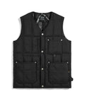 Unisex Work V-Neck Button Down Vest