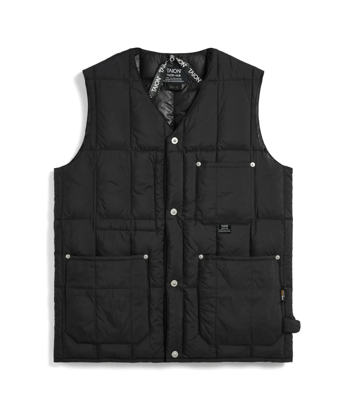 Unisex Work V-Neck Button Down Vest – TAION US