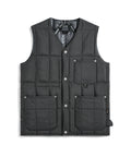 Unisex Work V-Neck Button Down Vest