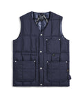 Unisex Work V-Neck Button Down Vest