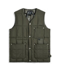 Unisex Work V-Neck Button Down Vest