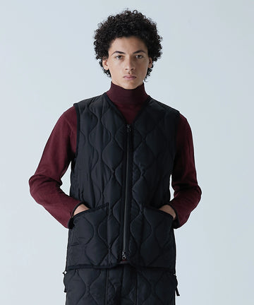 Unisex Military Zip V-Neck Down Vest (Hard Shell) – TAION US