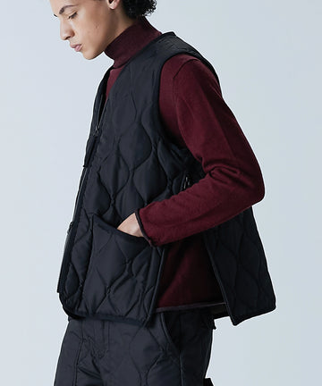 VOLUME NECK DOWN VEST ネイビー M WALKER DOWN VEST SASHIKO | Visvim Official North American