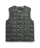 TAION Unisex Basic V-Neck Button Down Vest