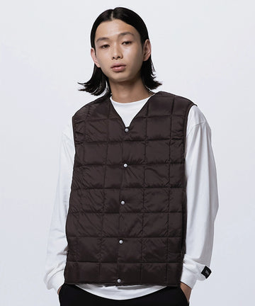 Unisex Basic V-Neck Button Down Vest – TAION US