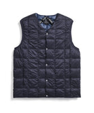 TAION Unisex Basic V-Neck Button Down Vest