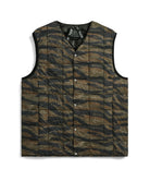 TAION Unisex Basic V-Neck Button Down Vest