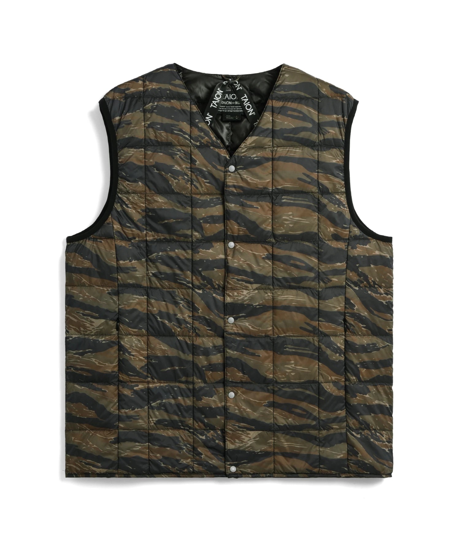 TAION Unisex Basic V-Neck Button Down Vest