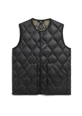 Unisex Military Crew Neck Down Vest (Soft Shell)