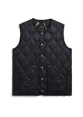 Unisex Military Crew Neck Down Vest (Soft Shell)