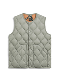 Unisex Military Crew Neck Down Vest (Soft Shell)