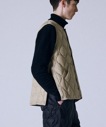 Unisex Military Crew Neck Down Vest (Soft Shell) – TAION US