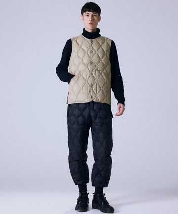 Unisex Military Crew Neck Down Vest (Soft Shell) – TAION US