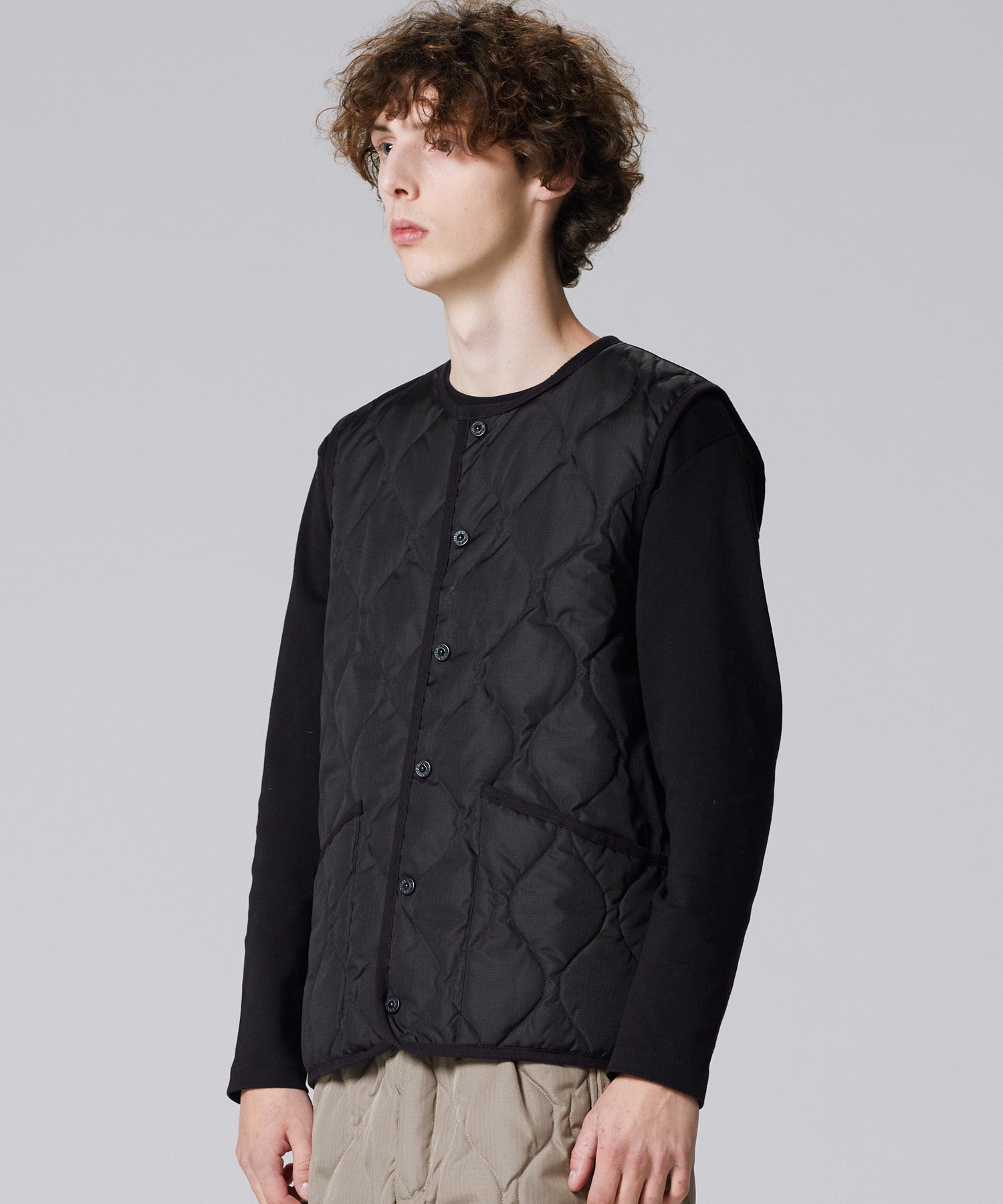 Unisex Military Crew Neck Down Vest (Hard Shell) – TAION US