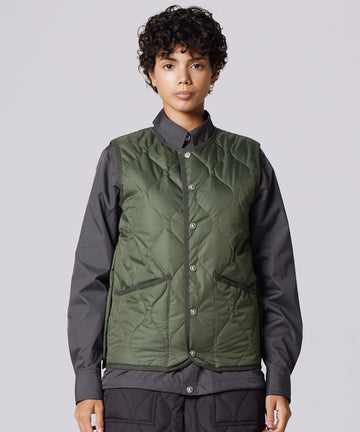 Unisex Military Crew Neck Down Vest (Hard Shell) – TAION US