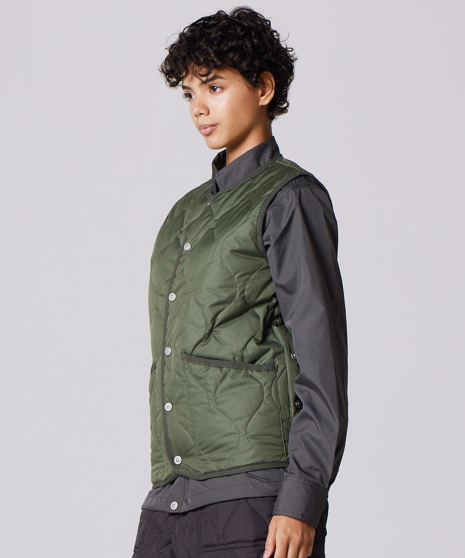 Unisex Military Crew Neck Down Vest (Hard Shell) – TAION US